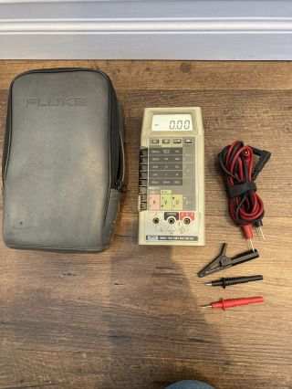 Fluke 8060a True Rms Multimeter With Case Probes