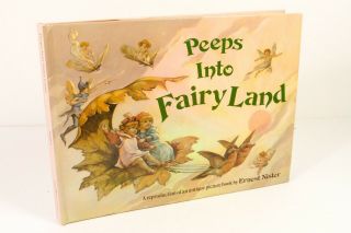 Vintage Peeps Into Fairy Land Picture Book Children’s Hardcover Book 1986 Pop Up