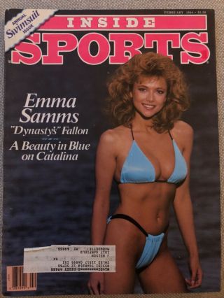 Inside Sports 1988 Emma Samms