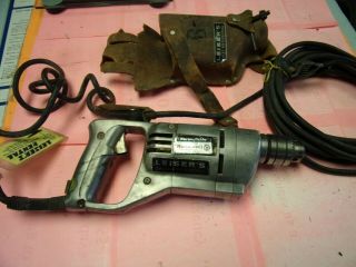 Vintage Antique Rockwell Porter - Cable Big 10 Battery Powered Drill 1960 