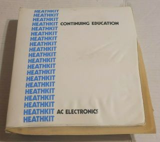 Heathkit Continuing Education - Ac Electronics Vintage Binder