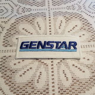 Vtg Genstar Badge Patch Applique Crest Sew Glue On Logo