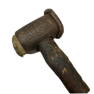 Vintage / Antique " Thor " Copper Hammer Mallet Made In England