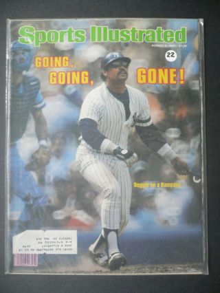 Sports Illustrated August 4,  1980 Reggie Jackson Ny Yankees Mlb Aug 
