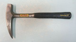 Vintage Estwing 22oz Rock Pick Hammer Geology Prospecting Nylon Handle (98a)
