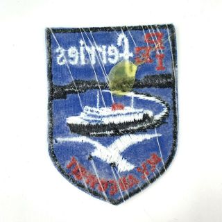 Vintage PEI Ferrier MV Abegweit Embroidered Patch Canada Seagull Icebreaking 2