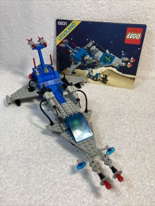 Vintage Lego Classic Space Set 6931 Fx Star Patroller W/instructions Complete