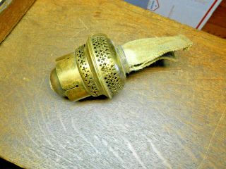 Rare Brass Antique 2 P&a Harvard Kerosene Oil Lamp Burner