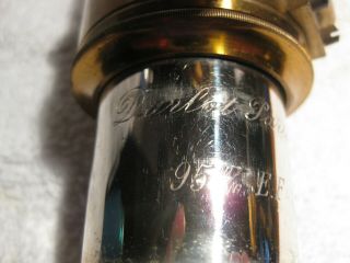 Antique Darlot Paris Brass Lens