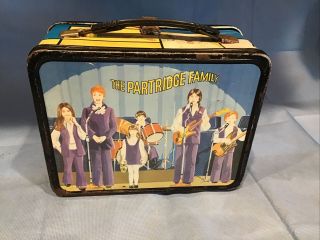 1971 King Seeley The Partridge Family Vintage Metal Lunch Box