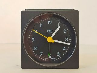 Vtg Braun Dietrich Lubs Dieter Rams Modernist Travel Alarm Clock Type 4746 Ab1