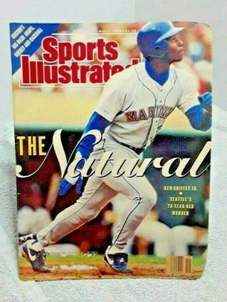 Sports Illustrated May 7 1990 Ken Griffey Jr The Natural Seattle Mariners