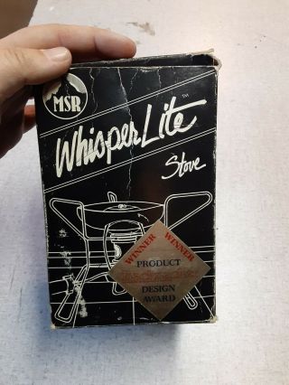 Vintage Msr Whisperlite Stove
