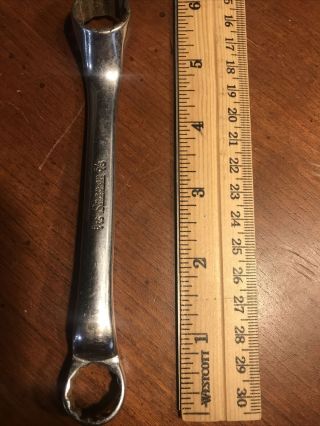 Vintage Snap On Xs1820 9/16” - 5/8” Double Box Offset Wrench 12 Point Made Usa