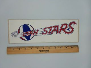 Aba Utah Stars Bumper Sticker