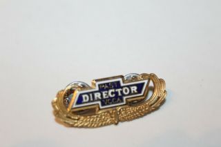Vintage Chevrolet Club Of America Past Director Hat Or Lapel Pin