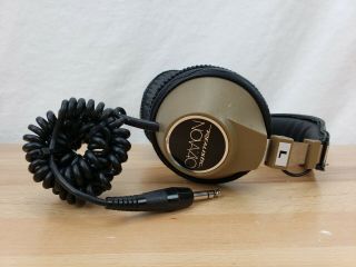 Realistic Nova 40 Stereo Headphones Retro Vintage Full Size Dj Wired Headset