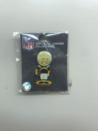 Nfl San Diego Chargers Bobble Head Pin