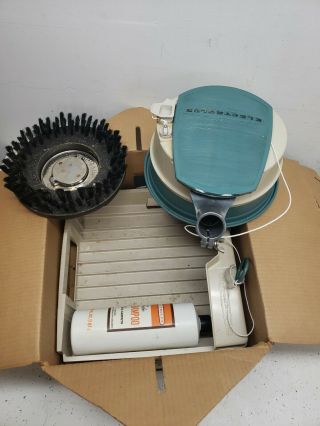 Vintage Blue Electrolux Turbo Rug Washer And Floor Polisher