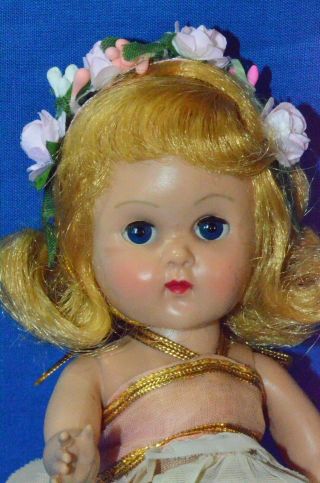 Vintage 8 " Vogue Ginny Doll In Fun Time Ballerina Outfit Slw Ml