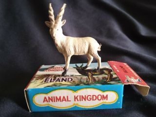 Animal Kingdom Vintage Eland Hk 6506 Louis Marx & Co.  Box Child 