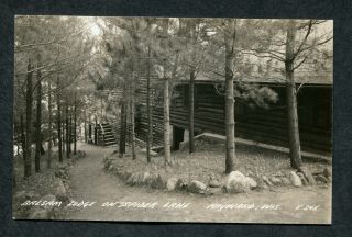 Balsam Lodge On Spider Lake,  Hayward,  Wisconsin Vintage Postcard