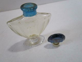 Vintage Guerlain Paris Shalimar Made In France Baccarat Style Perfume Bottle