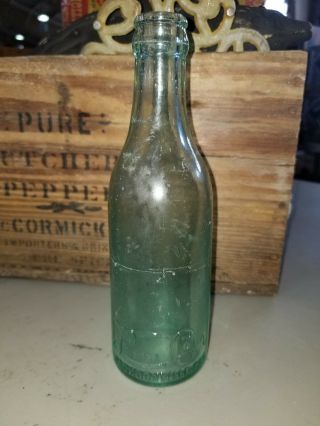 Antique Script Pepsi Cola Straight Side Bottle Jacksonville Fl Fla Florida 537