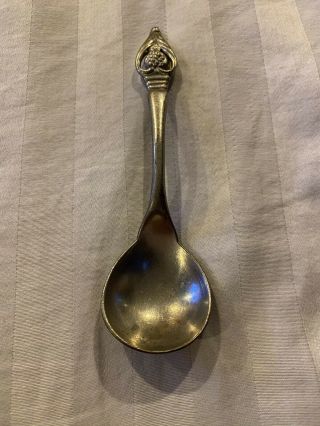 Vtg Collectable Shirley Metalcraft Of Williamsburg Virginia Pewter Spoon