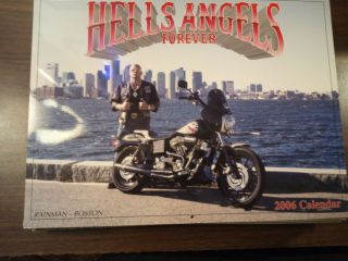 Support 81 Red And White Big Red Machine Hells Angels Calendar 8