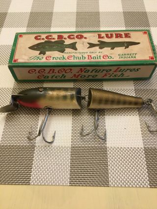 Vintage Creek Chub Husky Pikie 3000 Fishing Lure - Box