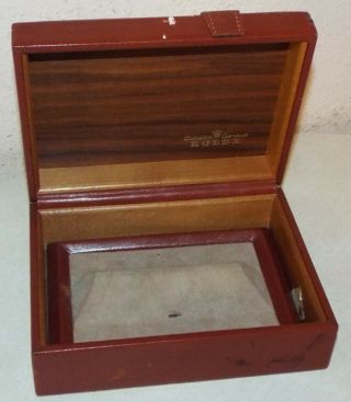 Vintage Mens Rolex Watch Box Case Montres Rolex Switzerland