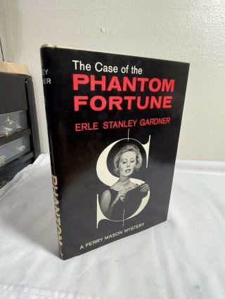 Vintage Perry Mason Mystery Case Of The Phantom Fortune.  Hardcover Book 1964