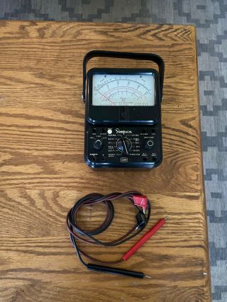 Simpson Electric Model 260 Multimeter.  And Comes.  Vintage