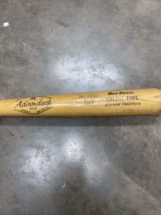 Oklahoma University Kaline Type Adirondack Wooden Baseball Bat Big Stick