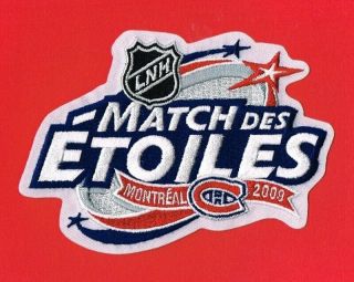 Montreal Canadiens 2008 - 09 Nhl All - Star Game Jersey Patch