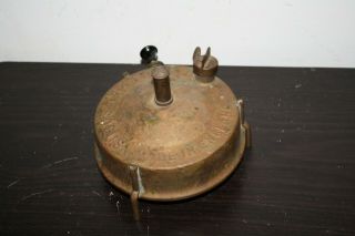 Antique Vintage Brass Coleman Solus Camping Stove Parts Only 3