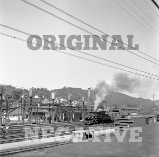 Orig 1957 Negative - Norfolk & Western N&w Bluefield Wv West Virginia Railroad