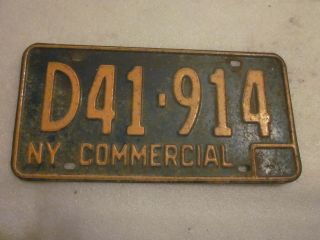 1966 - 73 York State License Plate D41 - 914