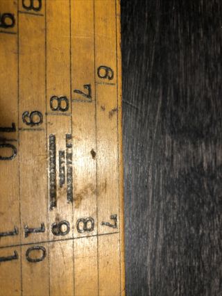 R.  B.  Haselton 24” Antique Log Lumber Board Measuring Tool,  Made In Contoocook Nh