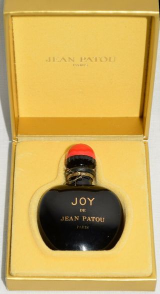 Vintage Jean Patou Joy Paris France Miniature Perfume.  25 Fl Oz 7.  5 Ml Orig Box