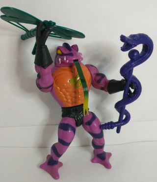Motu Vintage Tung Lashor Action Figure Complete He - Man
