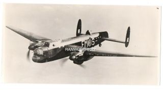 Raf Avro Lancaster Bomber British Aerospace Official Stamped Photo 88