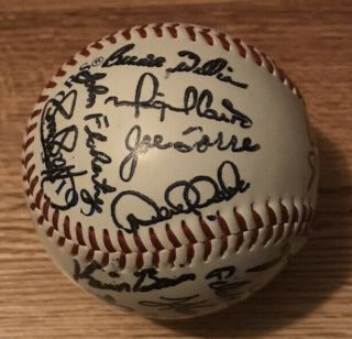 2004 Ny Yankees Team Auto Signed Collector 
