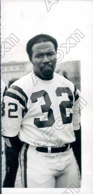 1974 Minnesota Vikings Football Player Oscar Reed Press Photo