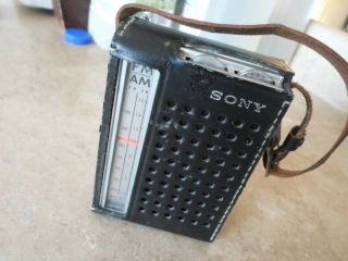 ,  Vintage Sony Tfm - 825 Transistor Radio - Japan,  Am Fm