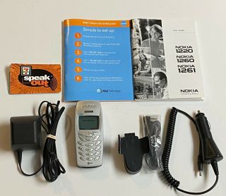 Nokia 1260 (at&t) Prepaid Cell Phone Vintage