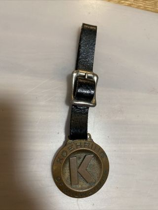 Vintage Watch Fob - Koehring - Of Milwaukee