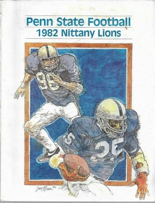 1982 Penn State Nittany Lions Football (national,  Sugar Bowl Champs) Guide