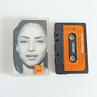 Sade The Best Of Audio Cassette Tape Vintage Retro Soul Smooth Jazz